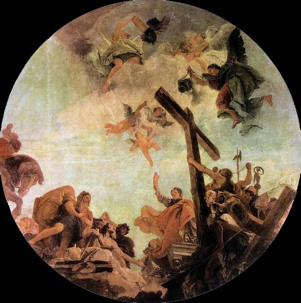 Giovanni Battista Tiepolo Discovery of the True Cross